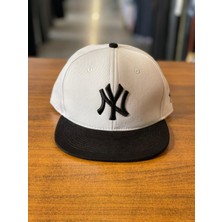 Hamze Ny Yankees Nakışlı Unisex Hip Hop Snapback Rapper Basket Cap Şapka