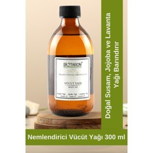 Biotaron Nemlendirici Vücut Yağı - 300 ml - Masaj Yağı - Susam, Jojoba ve Lavanta Yağlı