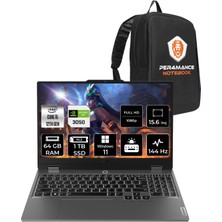 Lenovo Loq Intel Core I5 12450HX 64GB 1tb SSD RTX3050/6GB 95W 15.6" Fhd 144Hz W11H Taşınabilir Bilgisayar & Per4 Çanta 83GS0099TRP373