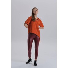 David&Gerenzo Kadın Paris Baskı Detay Asimetrik Kesim T-Shirt