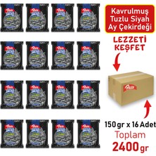 Paşa Kuruyemiş Siyah Ay Çekirdeği 150 gr x 16 Adet (TOPLAM 2400 gr)