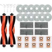 Aetherial M30S D103CN Robot Süpürge Ana Yan Fırça Hepa Filtre Paspas Bezi Toz Torbası Yedek Parçalar Aksesuarlar (Yurt Dışından)