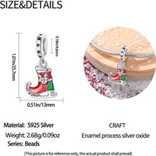 Mam Yılbaşı Serisi Noel Paten Ayakkabı Charm