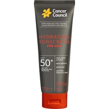 Cancer Council Spf50+ Hydrating Sunscreen For Men Erkekler Için Güneş Kremi 100ml