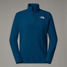 The North Face M 100 Glacıer Erkek Kısa Fermuar Polar NF0A855W1NO1