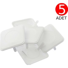 Tek-İş Kare Buat Boat Kapağı 9 x 9 cm 5 Adet