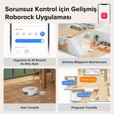 Roborock Vacuum Cleanner Q8 Max Robot Süpürge Beyaz