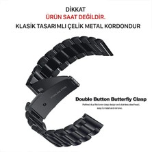 Alstrap Huawei Watch GT5/GT4/GT2E/GT2 Pro/gt3/gt3 Pro 46MM Paslanmaz Çelik Metal Kordon 22MM