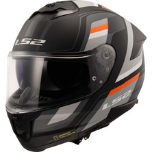 Ls2 Stream 2 Vıntage Mat Siyah-Gri-Beyaz-Kırmızı Kask L