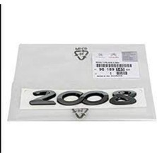 Peugeot Orjinal 98189145DX 2008 Yazı 98189145DX