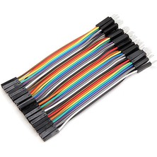 10CM 40 Pin Dişi Erkek Dupont Kablo