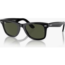 Ray-Ban RB2140 901 54 Unisex Güneş Gözlüğü Asetat Çerçeve ile Yeşil Cam UV 400 Filtreli Tasarım