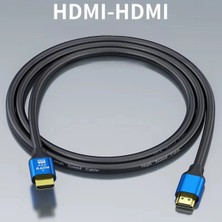 Derwell Yeni 2025 Yüksek Çözünürlük Full Hd 4K HDMI 2.0 LCD Laptop Monitör Görüntü Kablosu 4K UHD 1.5 Metre