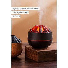 Akfa Ultrasonik Hava Nemlendirici Aroma Difüzörü LED Işıklı 300ML Buhar Makinesi Koku Yayıcı