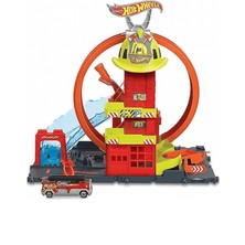 Mattel Hotwheels Çember Pisti Itfaiye Istasyonu