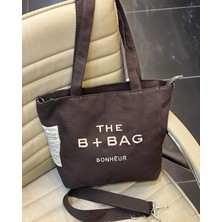 Aldebaran Acı Kahve The Bag Kanvas Büyük Boy Askılı Çanta