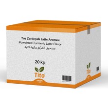 Toz Zerdeçallı Latte Aroması 20 kg
