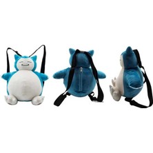 Pokemon Snorlax Peluş Sırt Çantası - 35 cm