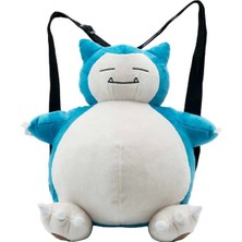 Pokemon Snorlax Peluş Sırt Çantası - 35 cm