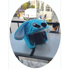 Kaskmania Açık Kask Kılıfı Mavi Stitch Kaskmanıa.