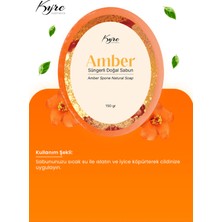 Kyre Cosmetic Amber Süngerli Doğal Sabun