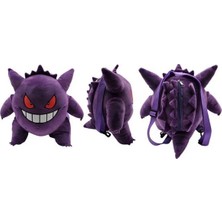 Pokemon Gengar Peluş Sırt Çantası - 35 cm