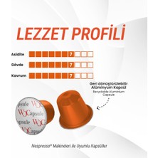 Woc No:6 Caramel Nespresso Uyumlu Kapsül Kahve 50'li Avantaj Paketi