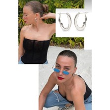 Kadın Özel Tasarım 2.5 cm  Küpe ZYN21