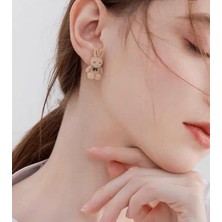 Kadın Özel Tasarım Tavşan Model Küpe