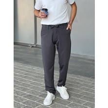 Elit Wear Erkek Ipli ve Beli Lastikli Jogger Chino Pantolon