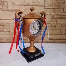Hediyeniz Bizde Kişiye Özel Ödül Kupası Masa Saati