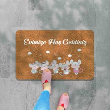 M&H Quality Dijital Baskılı Kapı Önü Paspas Hoşgeldiniz  Yazılı Desenli Çok Amaçlı Iç Ve Dış Kapı Önü Paspas I Mutfak Ve Lavabo Uygundur Yıkanabilir Nem Alıcı