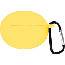 Dmay Huawei Freebuds 6i Uyumlu Silikon Kılıf Kanca