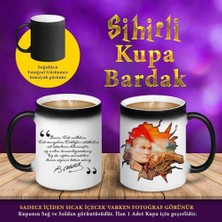 Asilmeydan Kemal Atatürk Türk Yazılı Sihirli Hediyelik Kupa BARDAK-S457514