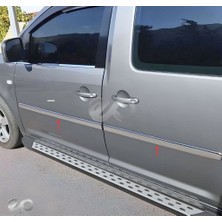 Ebal Oto Vw  Caddy Krom Yan Kapı Çıtası 4 Parça 2004-2015 P. Çelik