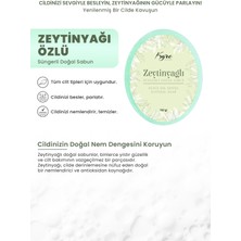 Kyre Cosmetic Zeytinyağlı Süngerli Doğal Sabun