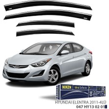 Niken Hyundai Elantra Kromlu Cam Rüzgarlığı Niken 2011-2016 Arası Uyumlu