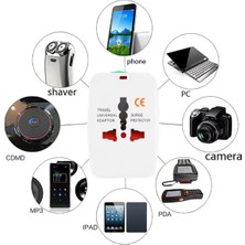 Derwell Priz Çevirici Dönüştürücü Seyahat Adaptörü Fiş Amerikan Ing Japon Çin S.arabistan Universal 5 Adet