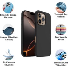 CepStok Apple iPhone 16 Pro Max Kılıf Lansman Premium Silinebilir Silikon