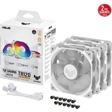 Asus Tuf TR120 120MM Argb Reverse 3ın1 Beyaz Kasa Fanı