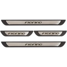 Fiat Fiorino Old Krom Kapı Eşiği 4 Parça Paslanmaz Çelik