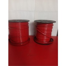 9 mm Genişliğinde Kırmızı Nikelaj 5 Metre