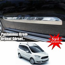 Ford Courier Yan Kapı Çıtası Kromu Nikelajı 2014 Sonrası
