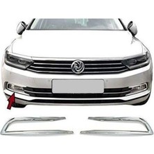 Volkswagen Passat B8 Krom Sis Farı Çerçevesi