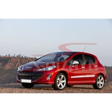 S-Dizayn Peugeot 308 Krom Yan Kapı Çıtası 4 Prç 2007-2013