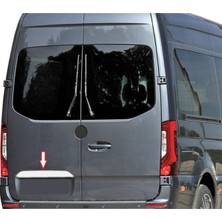 Mercedes Sprinter W907 Krom Bagaj Çıtası 2018 ve Üzeri Paslanmaz Çelik