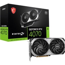 MSI Geforce Rtx 4070 Ventus 2x E1 12G Oc Gddr6