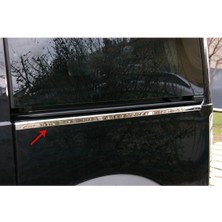 S-Dizayn Ford Connect Krom Sürgülü Kapı Çıtası 1 Parça 2002-2014 (K.ş)