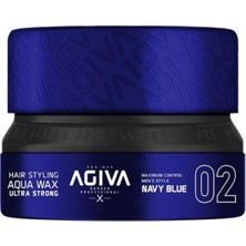 Agiva Wax 155 ml Ultra Strong Mavi 02