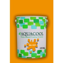 Aquacool Trend Akrilik Hobi Boya 2,5 kg Su Bazlı Hibrit Dönüşüm Boyası Ral 1037 Güneş Sarısı